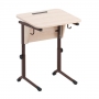 Стол ученический с наклоном столешницы (0-24°) на плоскоовальной трубе - fgospostavki.ru - Выкса